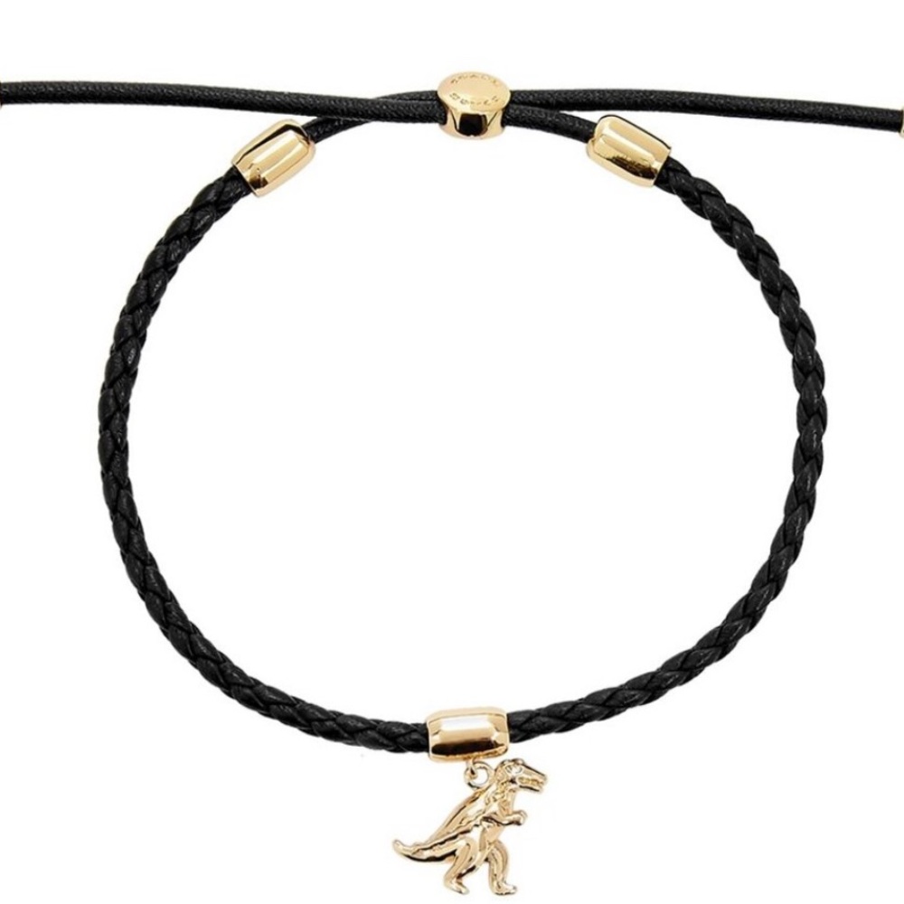 Coach Rexy Charm Friendship Leather Slider Bracelet NWT